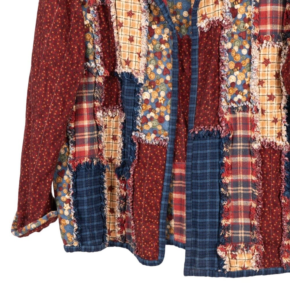 Patchwork Women's Jacket - Picture 4 of 5